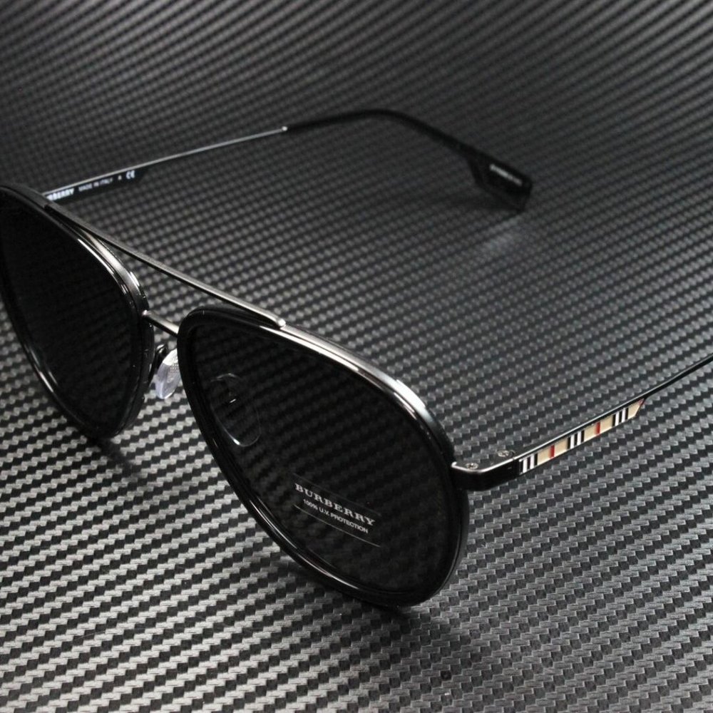 Burberry Dark 59mm Men's Sunglasses